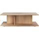 Madsen 58 X 29 inch Natural Coffee Table